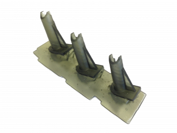 Prototypes printed in SLA resin