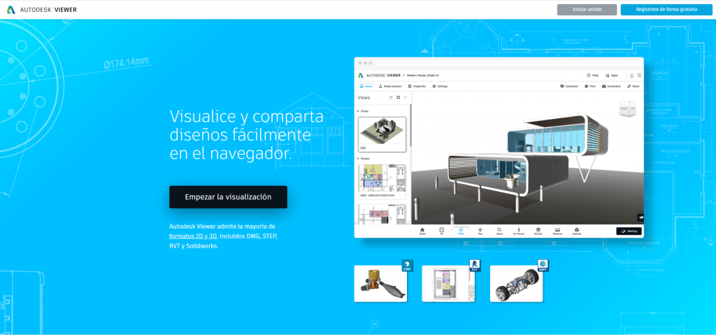 download autodesk viewer online as different format